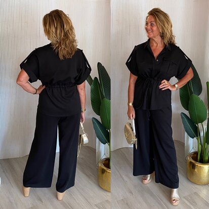 mirjam comfy set - zwart