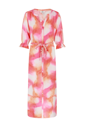 C&S Amalfi dress super pink/ color mix