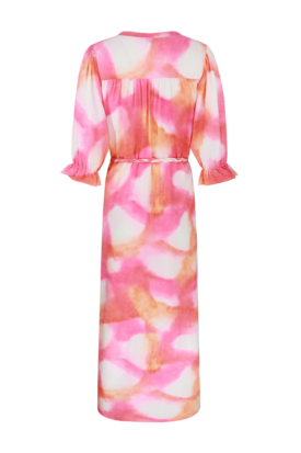 C&S Amalfi dress super pink/ color mix