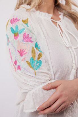 C&S Cadiz top offwhite