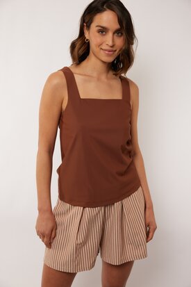 G maxx Mason singlet cappucino
