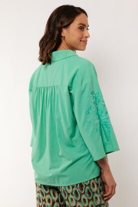 G Maxx Isaline blouse pool blue