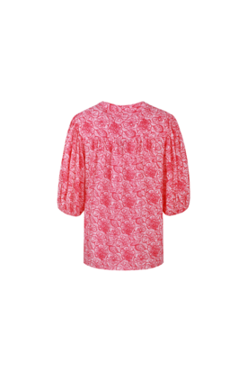 Fluresk Gale blouse Piggy pink/bright pink