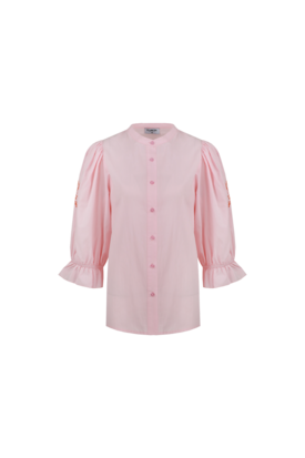 Fluresk Marlowe blouse piggy pink/pumpkin