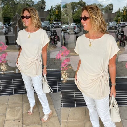 Aysa top beige