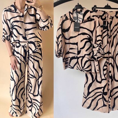 Wauw zebra comfy set 