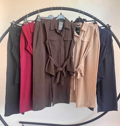 Tara comfy set zwart