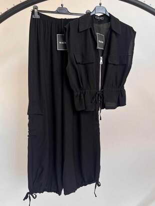 Christina comfy set zwart