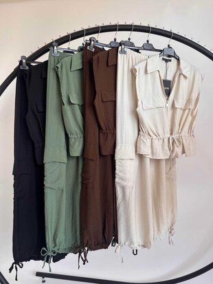 Christina comfy set bruin