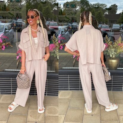 Carola comfy set zand