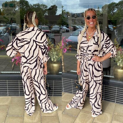 Wauw zebra comfy set 
