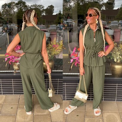Tara comfy set army