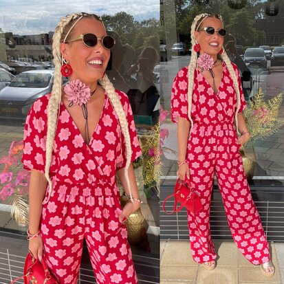 Jose jumpsuit flower