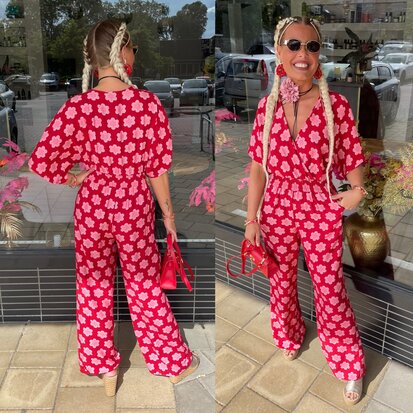 Jose jumpsuit flower