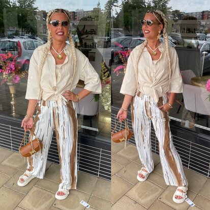 Elsa pantalon camel