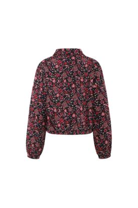 Fluresk Maribel jacket black/dusty mauve
