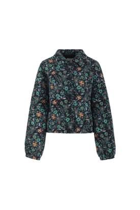 Fluresk Maribel jacket black/marine blue