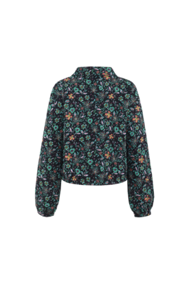 Fluresk Maribel jacket black/marine blue