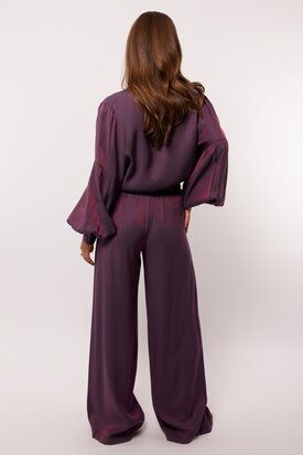 Fluresk Loretta pants dark purple