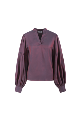 Fluresk Grover top dark purple