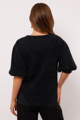 Fluresk Moraine knit top black