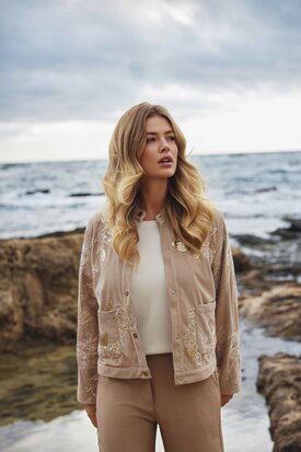 C&S Inge jacket sand