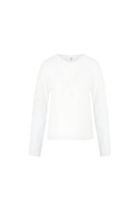 C&S Angel knit pullover wool white