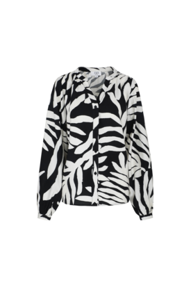 C&S Lea blouse offwhite/black