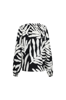 C&S Lea blouse offwhite/black
