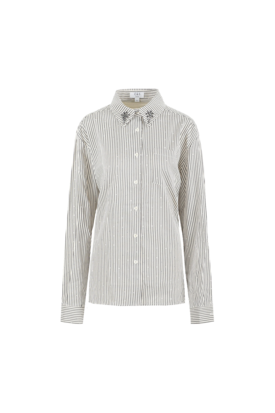 C&S Lyllith blouse offwhite/black