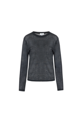 C&S Angel knit pullover black