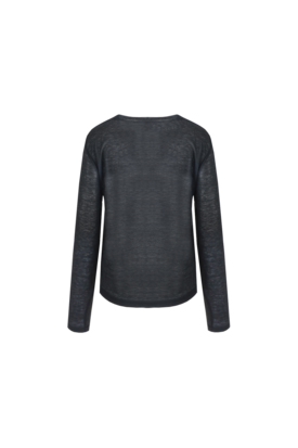 C&S Angel knit pullover black