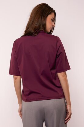 G maxx Marlene top Mauve Wine