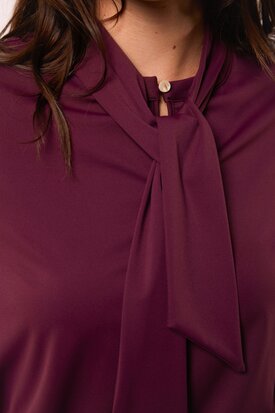 G maxx Marlene top Mauve Wine