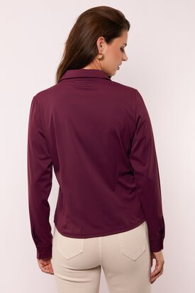 G Maxx Hedy blouse Mauve Wine