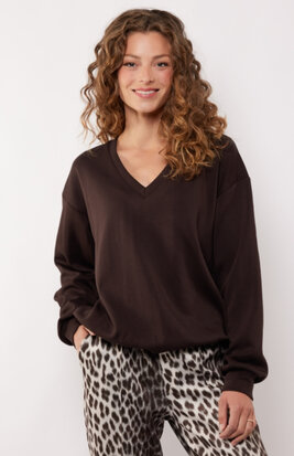 G maxx Salma sweater Dark Chocolate
