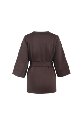 G Maxx Winona blouse Dark Chocolate