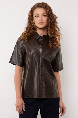 G Maxx Adele blouse Dark Chocolate