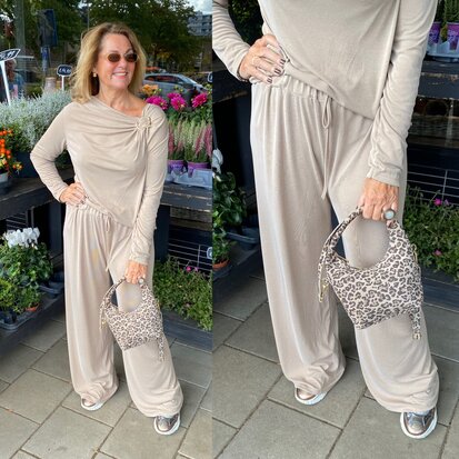 Naomi Alida broek - taupe