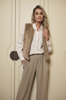 G Maxx Idris blouse offwhite