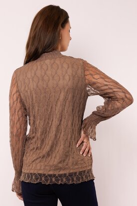 G maxx Jin top Grey Brown