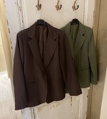 Musthave blazer bruin