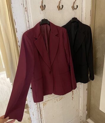 Musthave blazer bordeaux