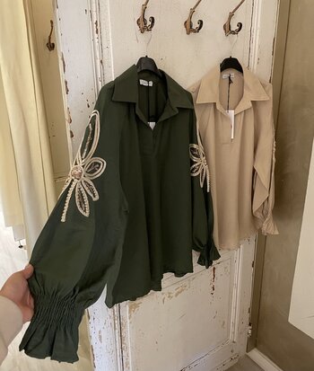 Yvonne blouse groen