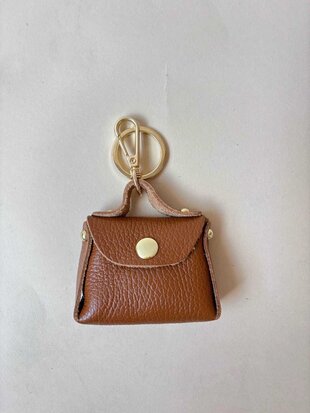 Tas Sleutelhanger 0.3 cognac