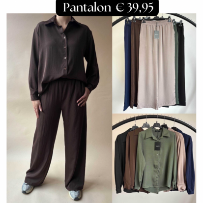 Wauw Wendy pantalon bruin