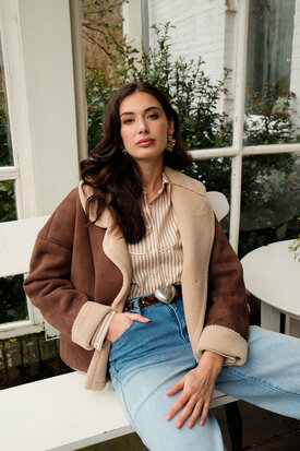 Fluresk Marelia blouse khaki