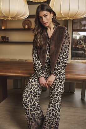 G Maxx Tahlia broek Wood Ash/Grey Brown