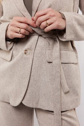 C&S Billie blazer sand