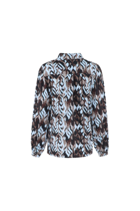 C&S Lea blouse Skyway/Bronze